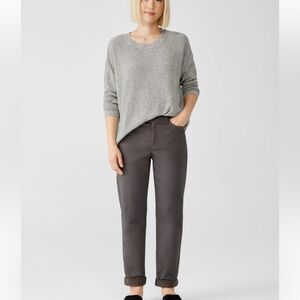 NWOT - Eileen Fisher Organic Cotton Denim High-Waisted Jean - Size Large